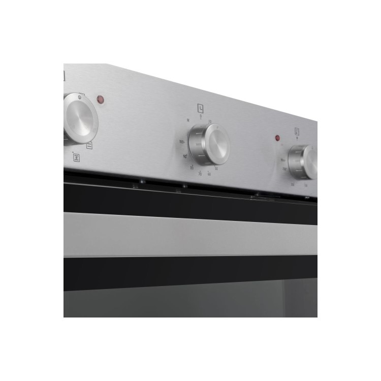 electriQ Plug In Fan Assisted Electric Single Oven - Stainless Steel