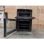 Refurbished AEG CIB6742ACM 60cm Double Oven Induction Electric Cooker Stainless Steel