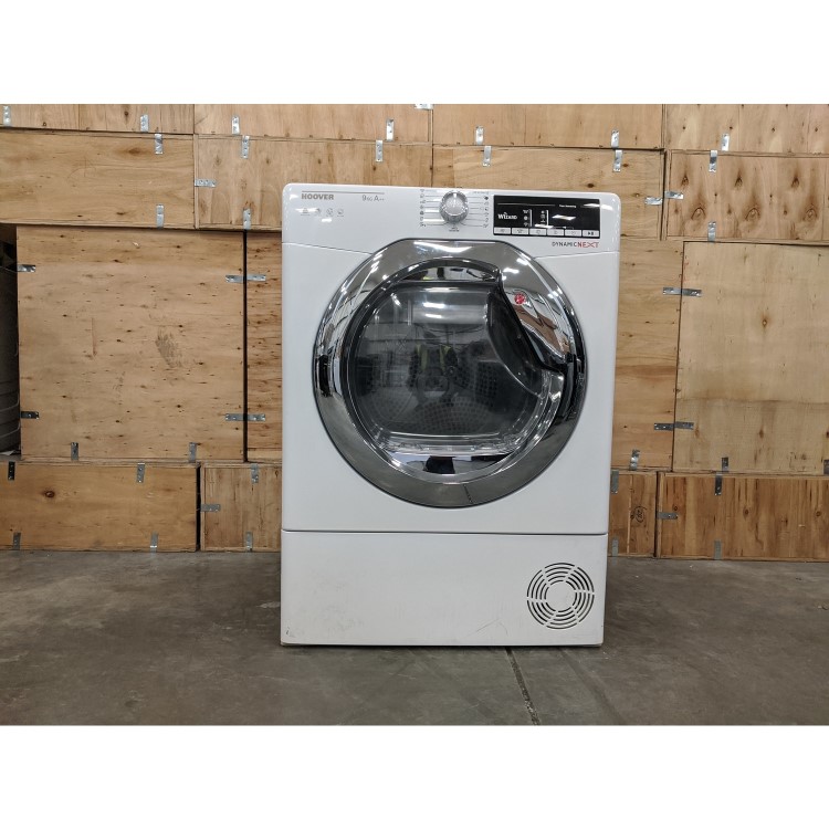 Refurbished Hoover DXOH9A2TCE Smart Freestanding Heat Pump 9KG Tumble Dryer White
