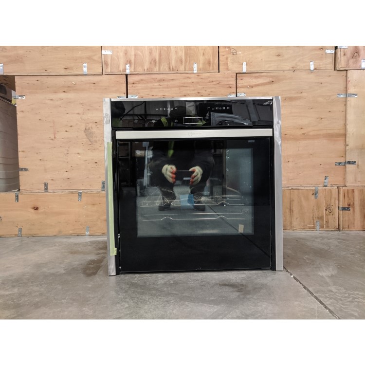 Refurbished Neff N70 B57CR22N0B Slide & Hide Pyrolytic Self Cleaning 60cm Single Built In Electric Oven Stainless Steel