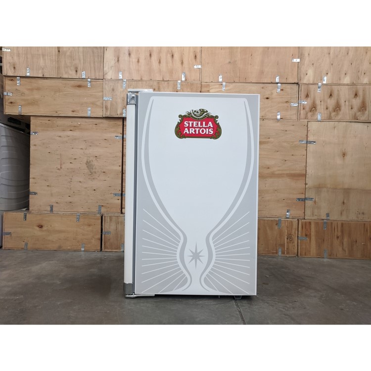 Refurbished Husky HU218 Stella Artois 122 Litre Undercounter Drinks Cooler Fridge White