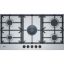 A1/T29DS69N0 Refurbished Neff T29DS69N0 90cm 5 Burner Gas Hob With Cast Iron Pan Stands Stainless Steel