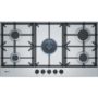 Neff N70 90cm 5 Burner Gas Hob - Stainless Steel