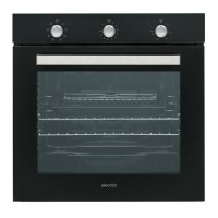 electriQ Plug In Fan Assisted Electric Single Oven - Black electriQ Plug In Fan Assisted Electric Single Oven - Black
