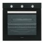 Refurbished electriQ EQBIOLG1 60cm Single Built In Electric Oven Black