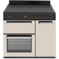New World 90cm Electric Range Cooker - Cream