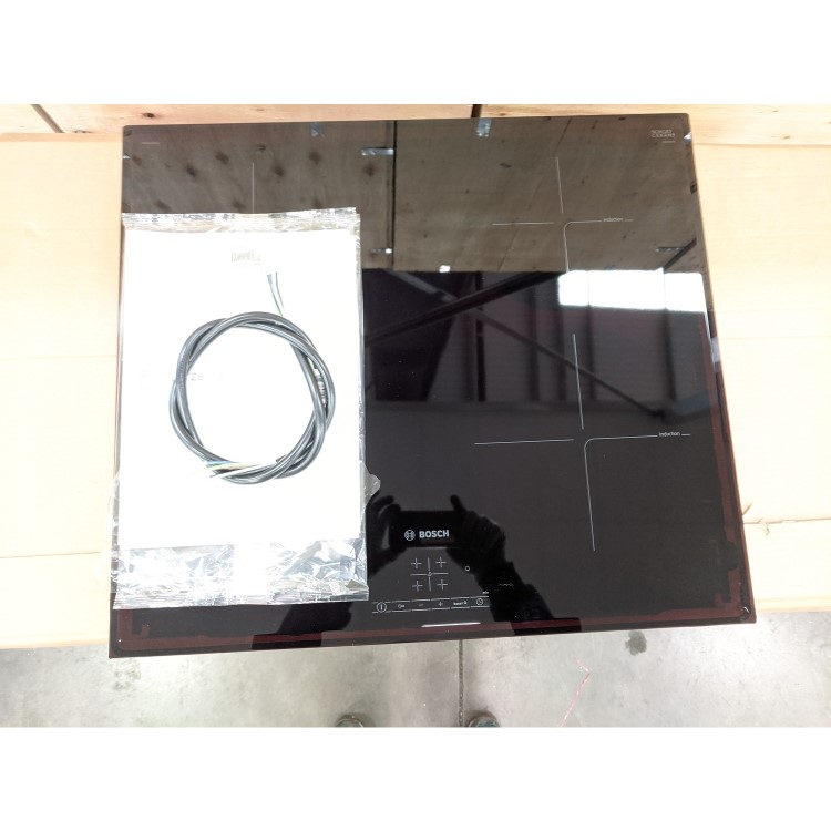 Refurbished Bosch Serie 4 PIE651BB1E 59cm 4 Zone Induction Hob