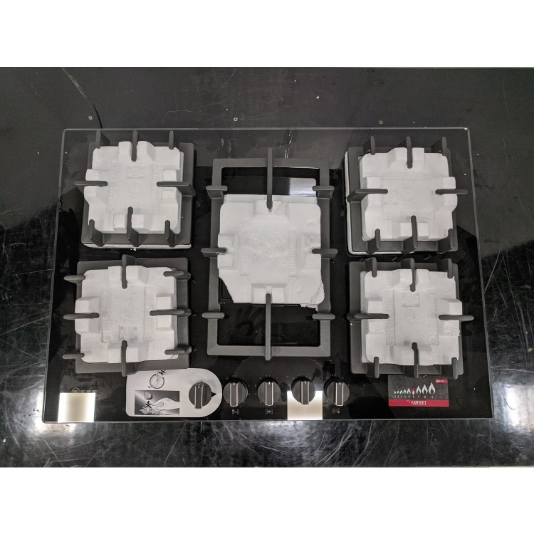 Refurbished Neff N70 T27CS59S0 75cm 5 Burner Gas on Glass Gas Hob Black