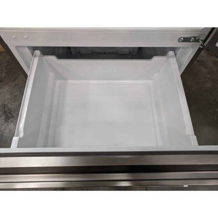 Refurbished Haier A3FE743CPJ Freestanding 431 Litre 60/40 Fridge Freezer Silver