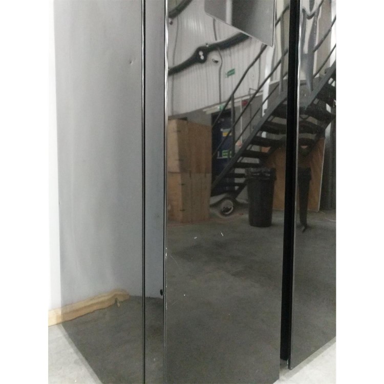 Refurbished Beko ASGN542B Freestanding 344 Litre 50/50 Frost Free American Fridge Freezer Black