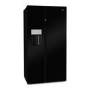Refurbished Beko ASGN542B Freestanding 344 Litre 50/50 Frost Free American Fridge Freezer Black