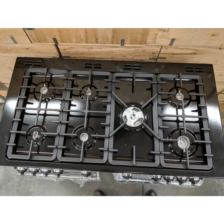 Refurbished Belling Farmhouse 110G 110cm Gas Range Cooker Silver