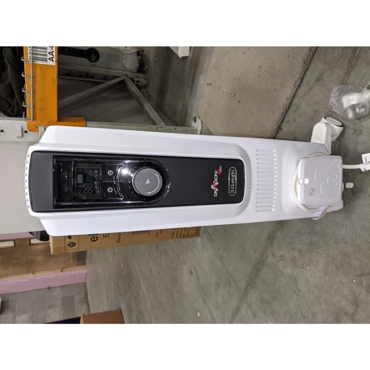 Refurbished DeLonghi Dragon 4 2.5kW Oil Filled Radiator 10 Fin with Digital Display & Increased Radiant Surface 
