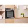 Refurbished Indesit IFW6340IXUK 60cm Single Built In Electric Oven Stainless Steel