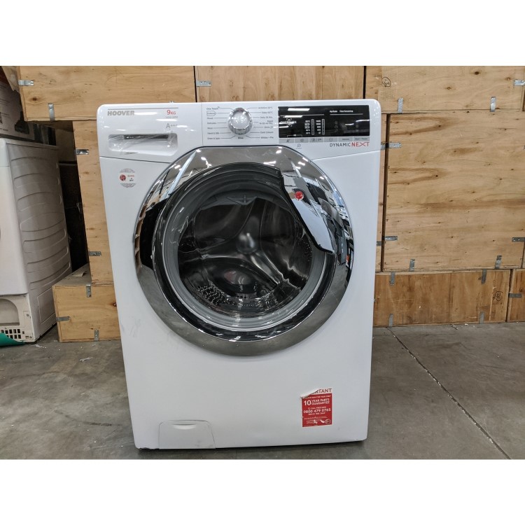 Refurbished Hoover DXOA49C3-80 Dynamic Next Freestanding 9KG 1400 Spin Washing Machine White