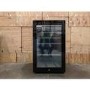Refurbished Haier HWS49GA Freestanding 42 Bottle Single Zone Wine Cooler Black