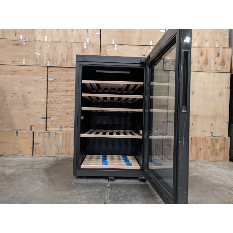 Refurbished Haier HWS49GA Freestanding 42 Bottle Single Zone Wine Cooler Black
