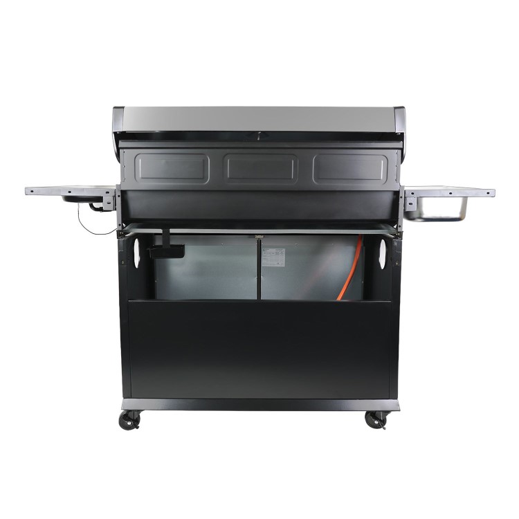 Refurbished Boss Grill Alabama Elite - 6 Burner Gas BBQ with Side Burner - Stainless Steel