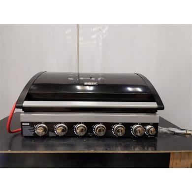 Refurbished Boss Grill Alabama Elite - 6 Burner Gas BBQ with Side Burner - Stainless Steel