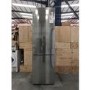 Refurbished LG GBB62PZGCC Freestanding 340 Litre 70/30 Fridge Freezer Shiny Steel 