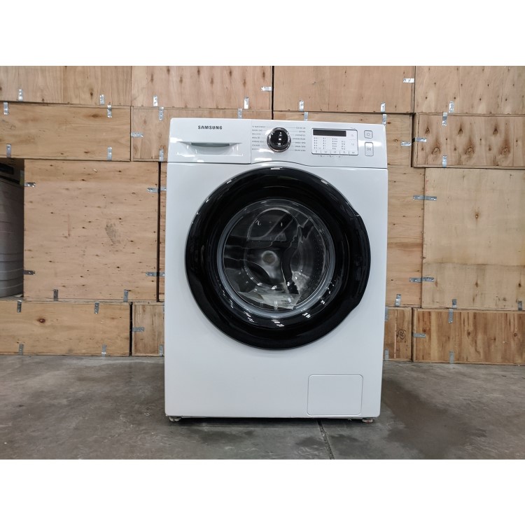 Refurbished Samsung Series 5 ecoBubble WW90TA046AH/EU Freestanding 9KG 1400 Spin Washing Machine White