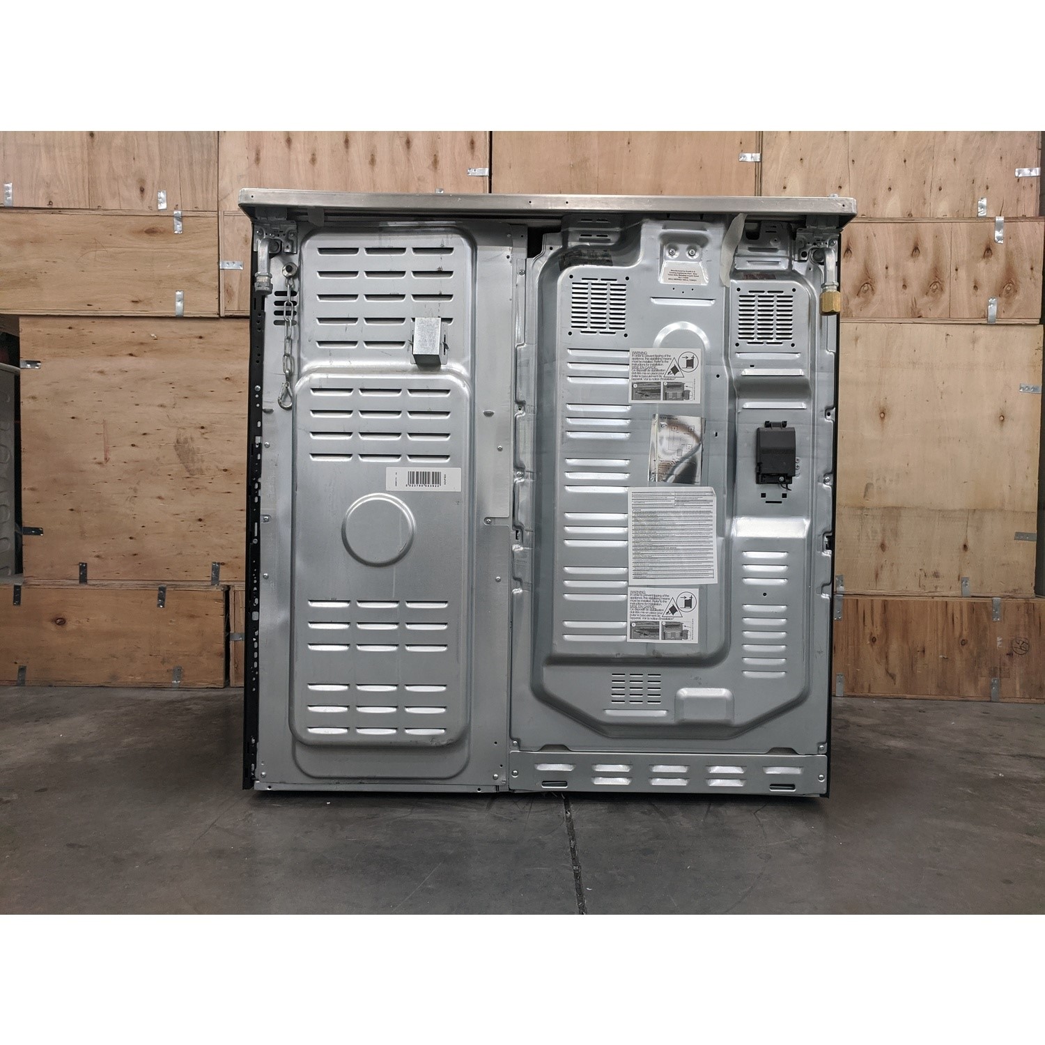 Refurbished Beko KDVF90X 90cm Dual Fuel Range Cooker Stainless Steel