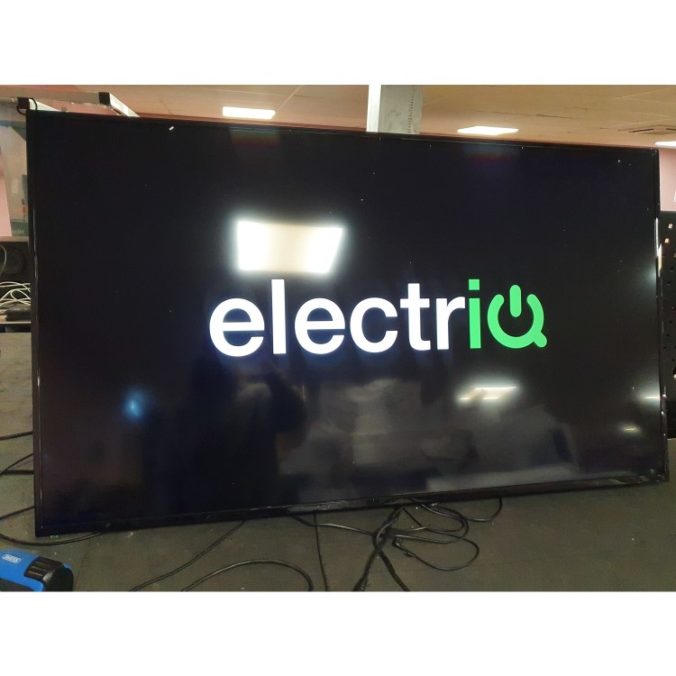 Refurbished electriQ 65" 4K Ultra HD with HDR LED Freeview HD Android Smart TV