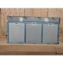 Refurbished AEG DBE5661HG 60cm Slimline Chimney Cooker Hood with Hob2Hood Stainless Steel
