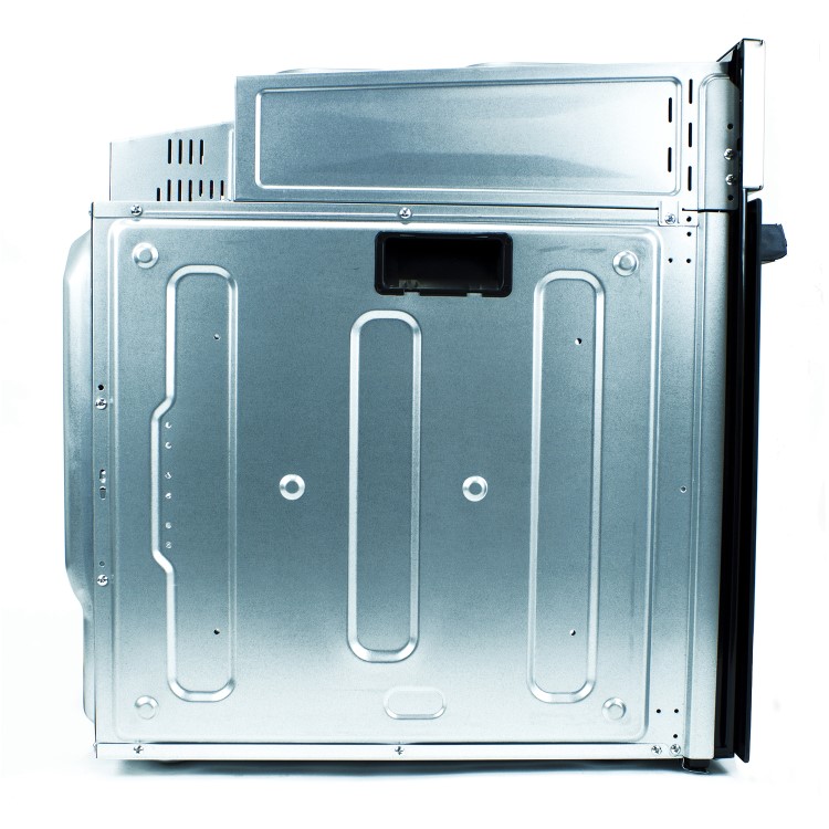 GRADE A2 - electriQ 70 litre 6 Function Built in Static Electric Single Oven - supplied with a plug