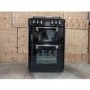 Refurbished Stoves Richmond 600DF 60cm Double Oven Dual Fuel Cooker With Bluetooth Connectivity Black