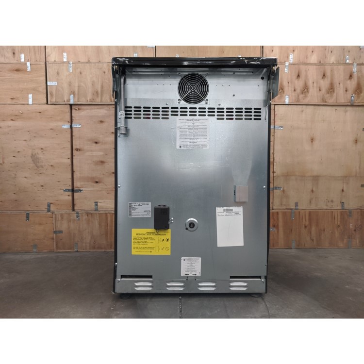 Refurbished Stoves Richmond 600DF 60cm Double Oven Dual Fuel Cooker With Bluetooth Connectivity Black