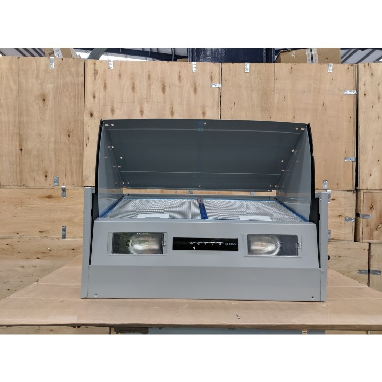 Refurbished Bosch Serie 2 DEM63AC00B 60cm Integrated Cooker Hood Silver