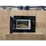 Refurbished Zanussi Series 20 ZMBN4SX Built In 25L 900W Microwave Black with Stainless Steel Trim