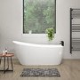 Freestanding Single Ended Slipper Bath 1660 x 715mm - Design