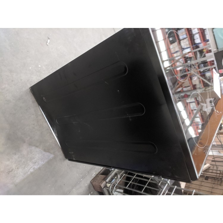 Refurbished Indesit ID60C2KS 60cm Double Oven Electric Cooker with Ceramic Hob Black