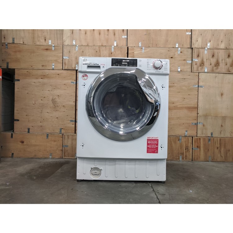 Refurbished Hoover H-WASH&DRY 300 HBDOS695TAMCE-80 Integrated 9/5KG 1600 Spin Washer Dryer