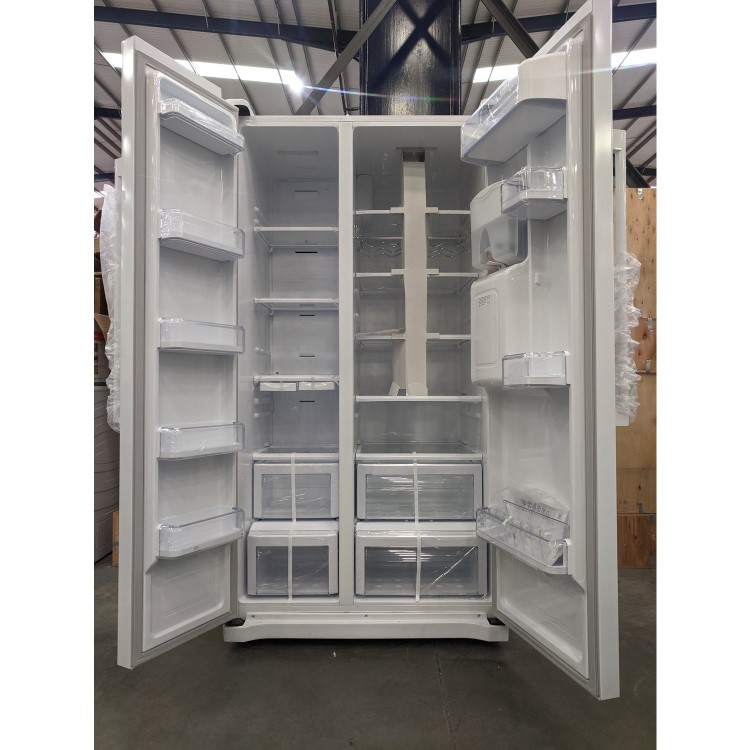 Refurbished Samsung RS52N3313WW 510 Litre American Fridge Freezer White