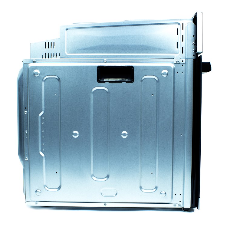 electriQ Plug In Electric Fan Assisted Single Oven - Stainless Steel