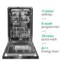 Refurbished Hisense HV520E40UK 11 Place Fully Integrated Dishwasher