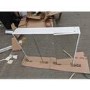 GRADE A2 - White Mirrored Wall Bathroom Cabinet 800 x 650 - Pendle