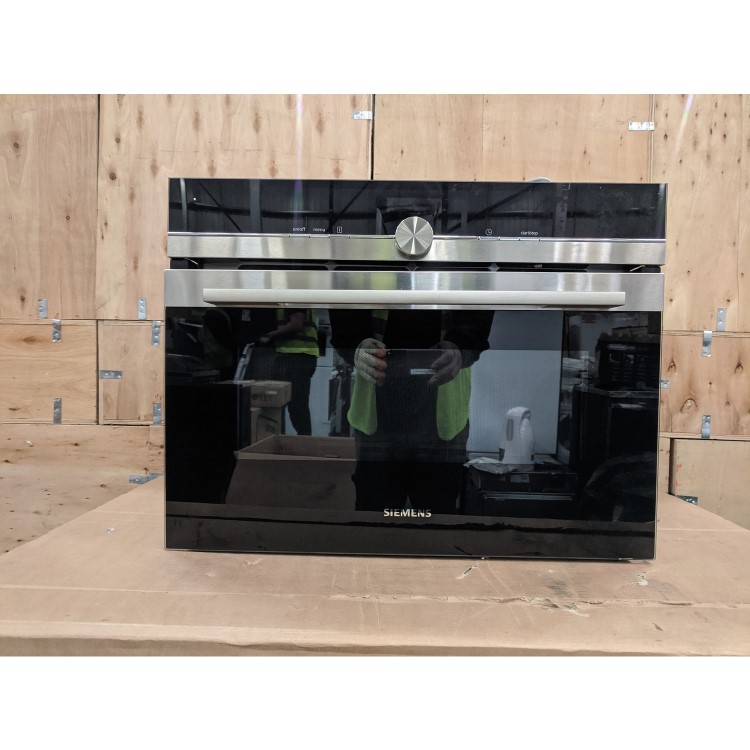 Refurbished Siemens iQ700 CF634AGS1B Built In 36L 900W Microwave Stainless Steel
