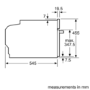 GRADE A2 - Siemens CF634AGS1B iQ700 36L Built In Microwave with TFT Display - Stainless Steel