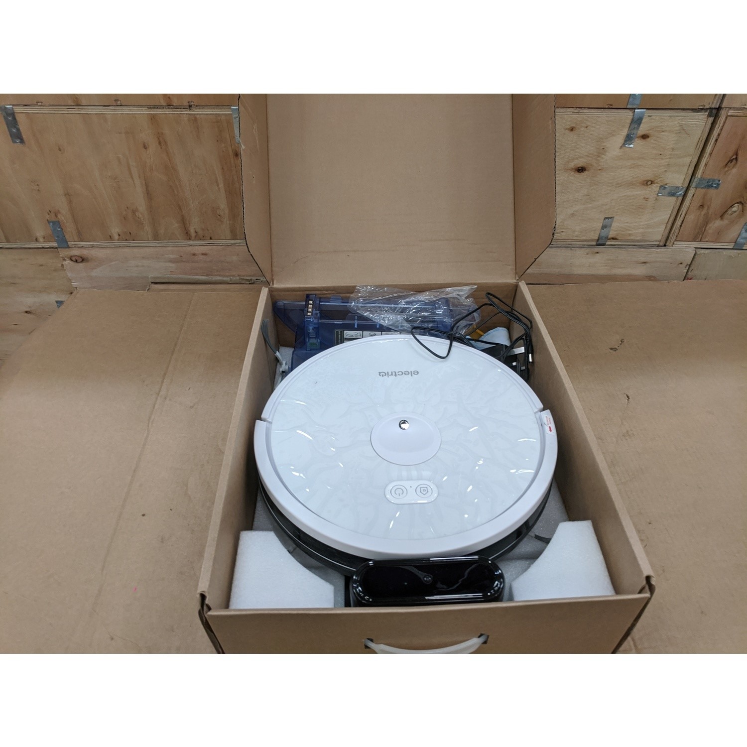 Refurbished electriQ Tony Robot Vacuum Cleaner 4000Pa Suction Advanced vSLAM Camera