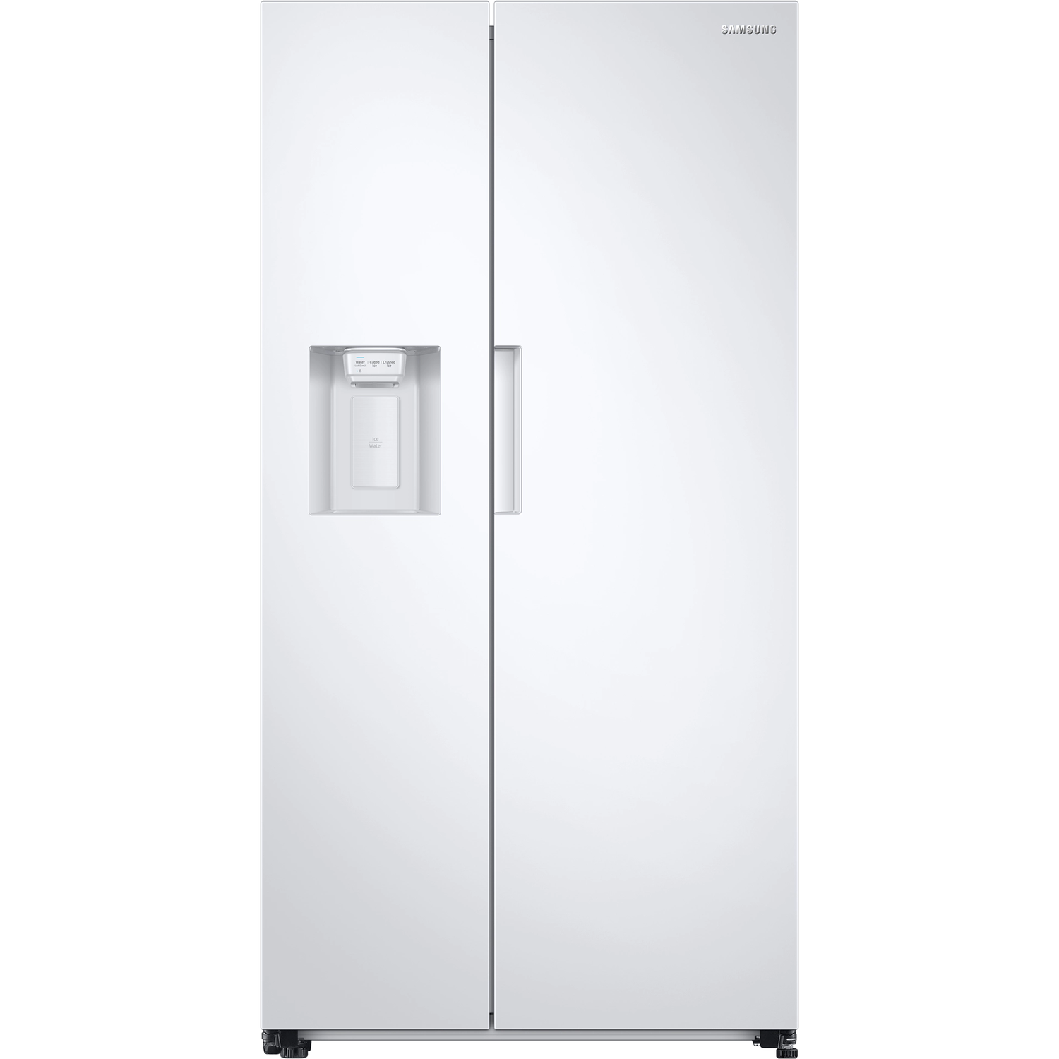 Samsung white fridge freezer with water dispenser 2025