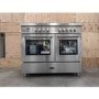 Refurbished Britannia Q Line Modern 100cm Double Oven Induction Electric Range Cooker Stainless Steel