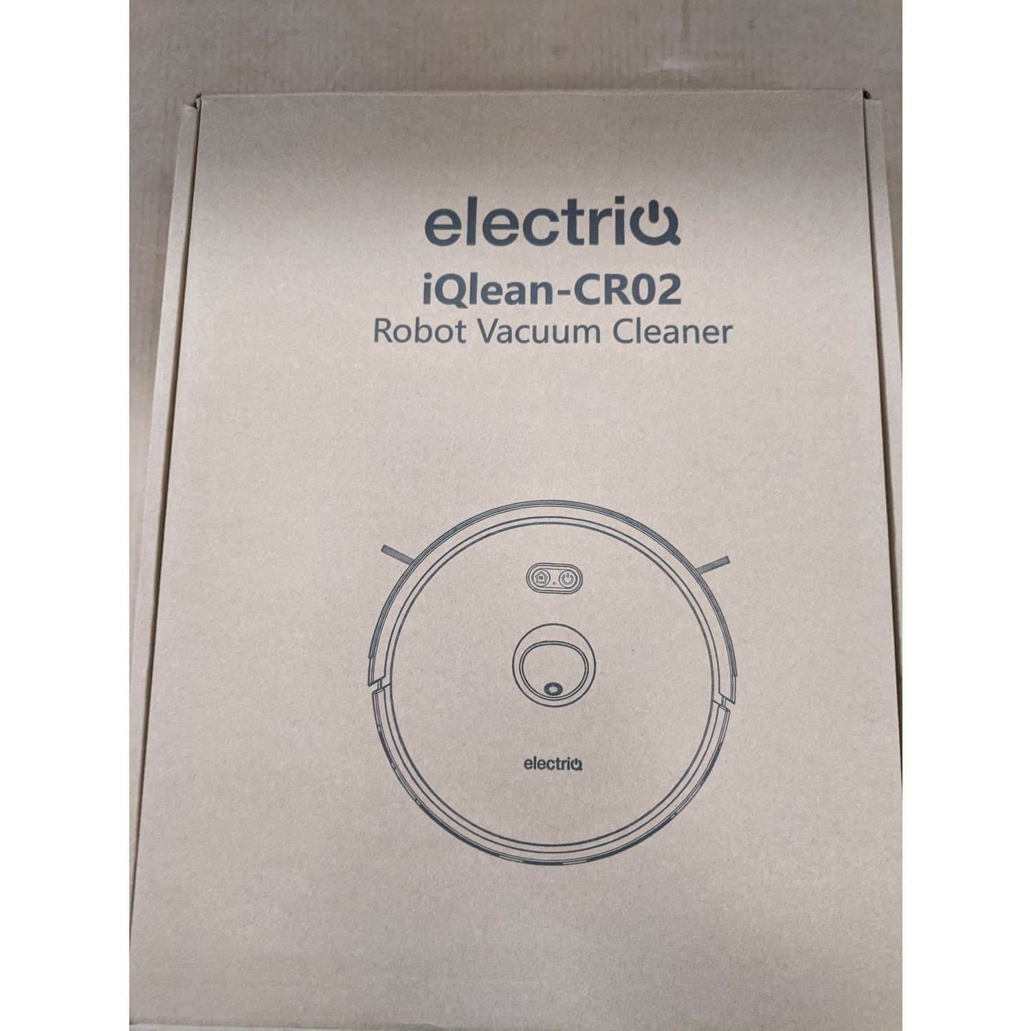 Refurbished electriQ TONY Robot Vacuum Cleaner 4000Pa Suction Advanced vSLAM Camera