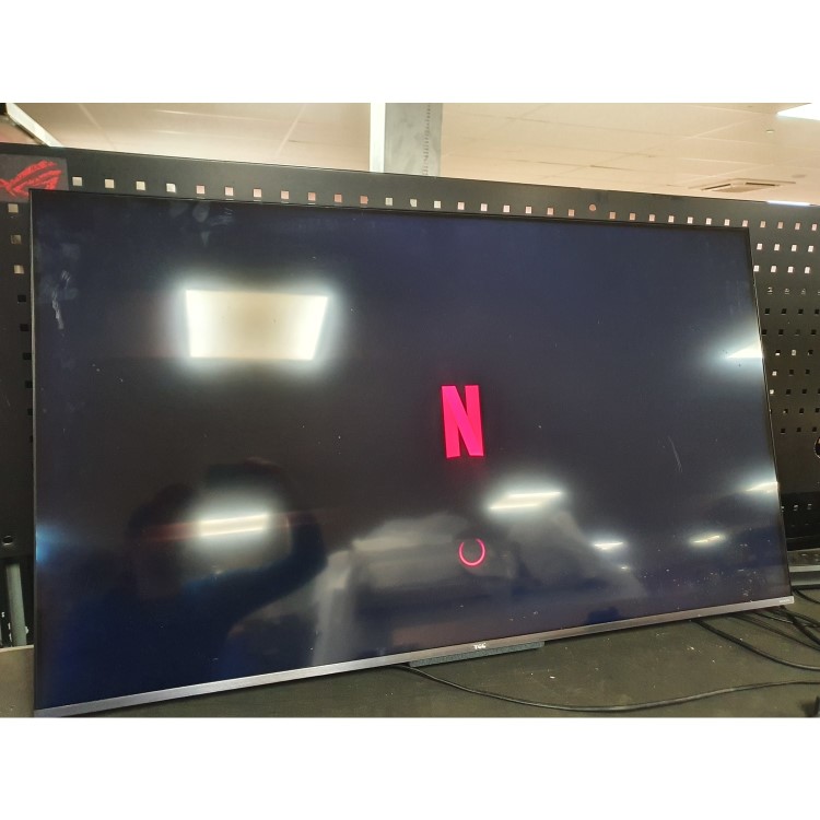 Refurbished TCL 50" 4K Ultra HD with HDR10+ QLED Freeview Play Android Smart TV