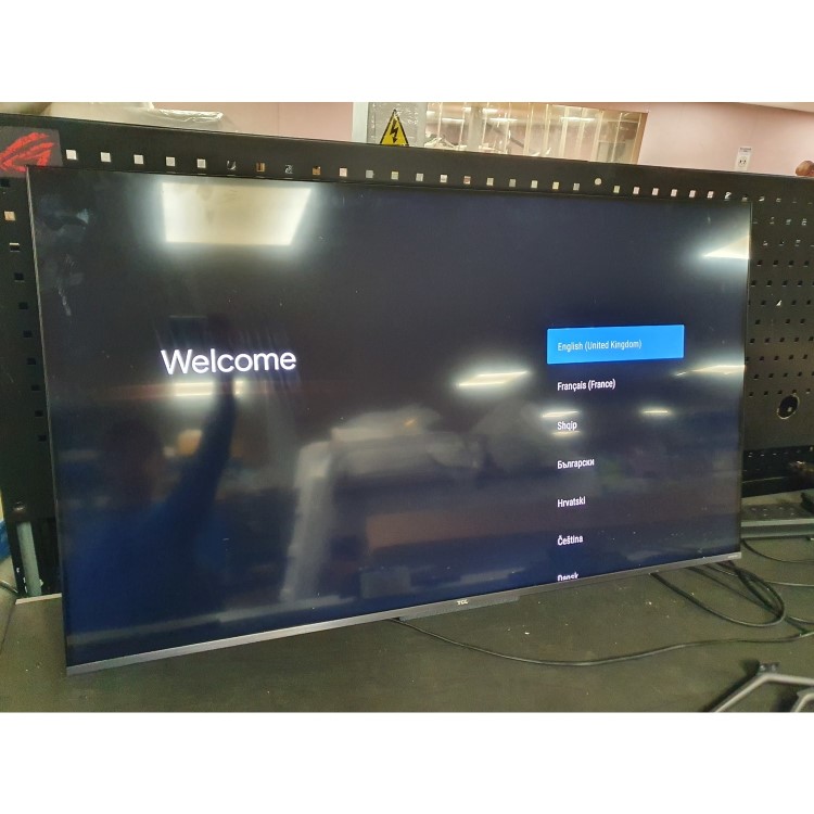 Refurbished TCL 50" 4K Ultra HD with HDR10+ QLED Freeview Play Android Smart TV