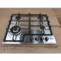 Refurbished Zanussi Series 40 ZGNN645X 60cm 4 Burner Gas Hob with Wok Burner Stainless Steel