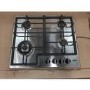 Refurbished Zanussi Series 40 ZGNN645X 60cm 4 Burner Gas Hob with Wok Burner Stainless Steel